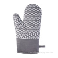 Custom Kitchen Cooking Printed Silicone Oven Gloves